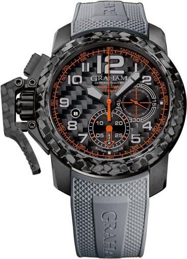 Best Replica Graham Watch Chronofighter Superlight Grey Orange Limited Edition 2CCBK.B21A.K97K